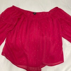 Express pink shirt